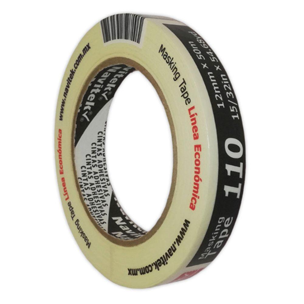 Masking Tape Uso 110 Navitek Color Natural 12 Mm X 50 M - Colmenero Shop