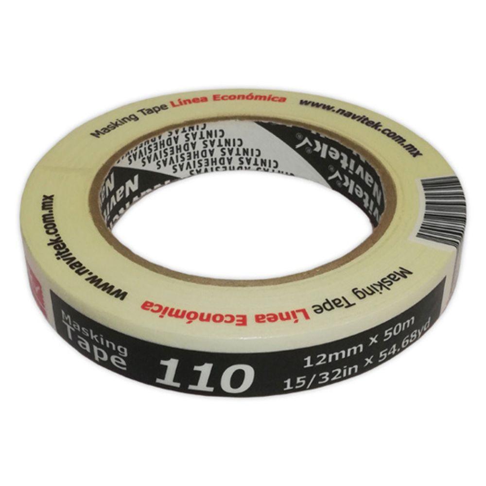 Masking Tape Uso 110 Navitek Color Natural 12 Mm X 50 M - Colmenero Shop