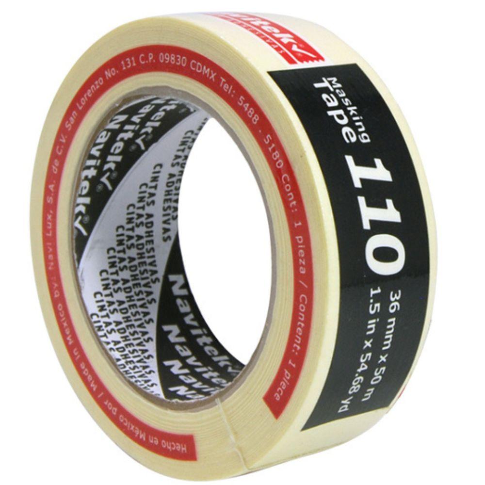Masking Tape Uso 110 Navitek Color Natural 36 Mm X 50 M - Colmenero Shop