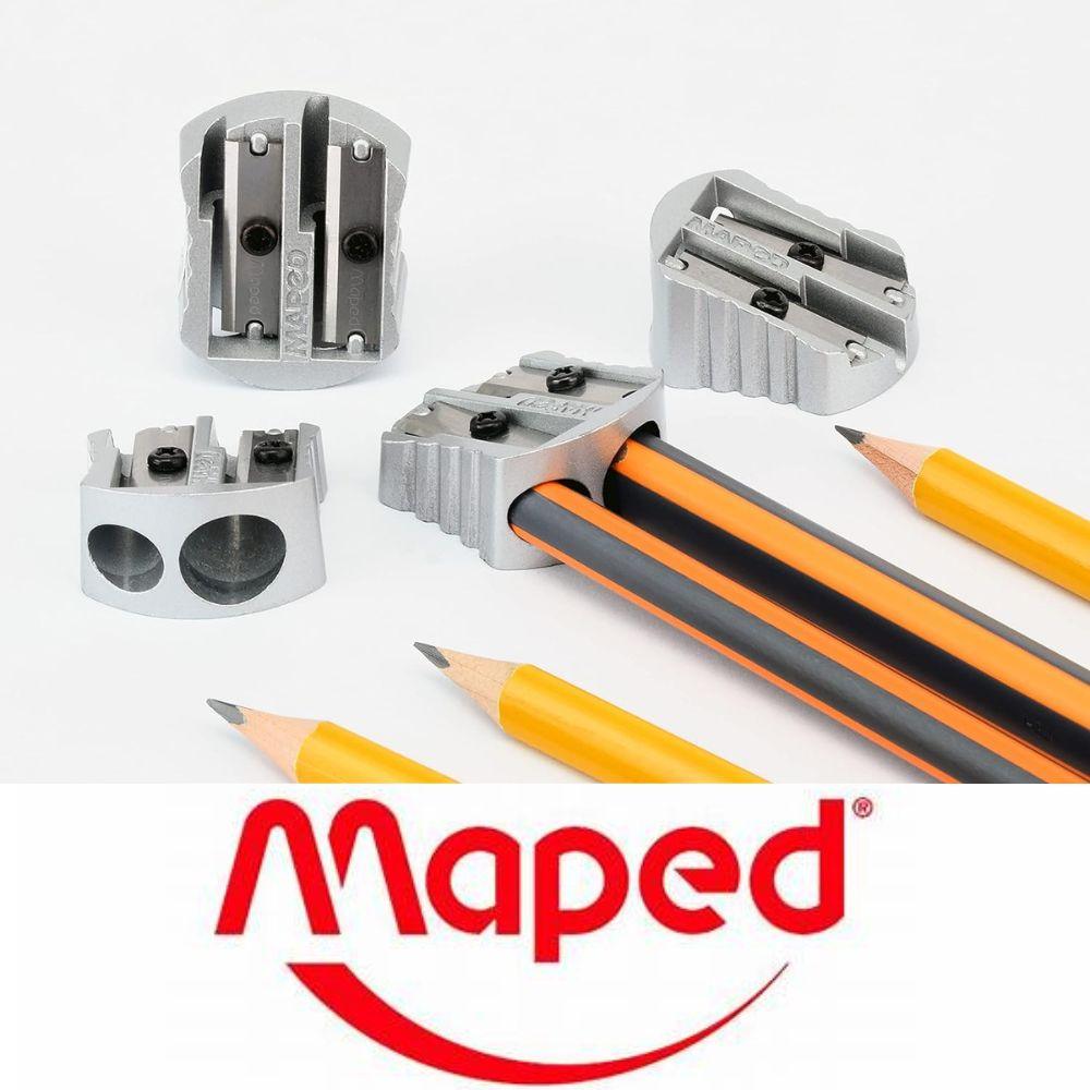 Sacapuntas Metal Maped 2 Orificios 20 Piezas Metálico C506700 - Colmenero Shop