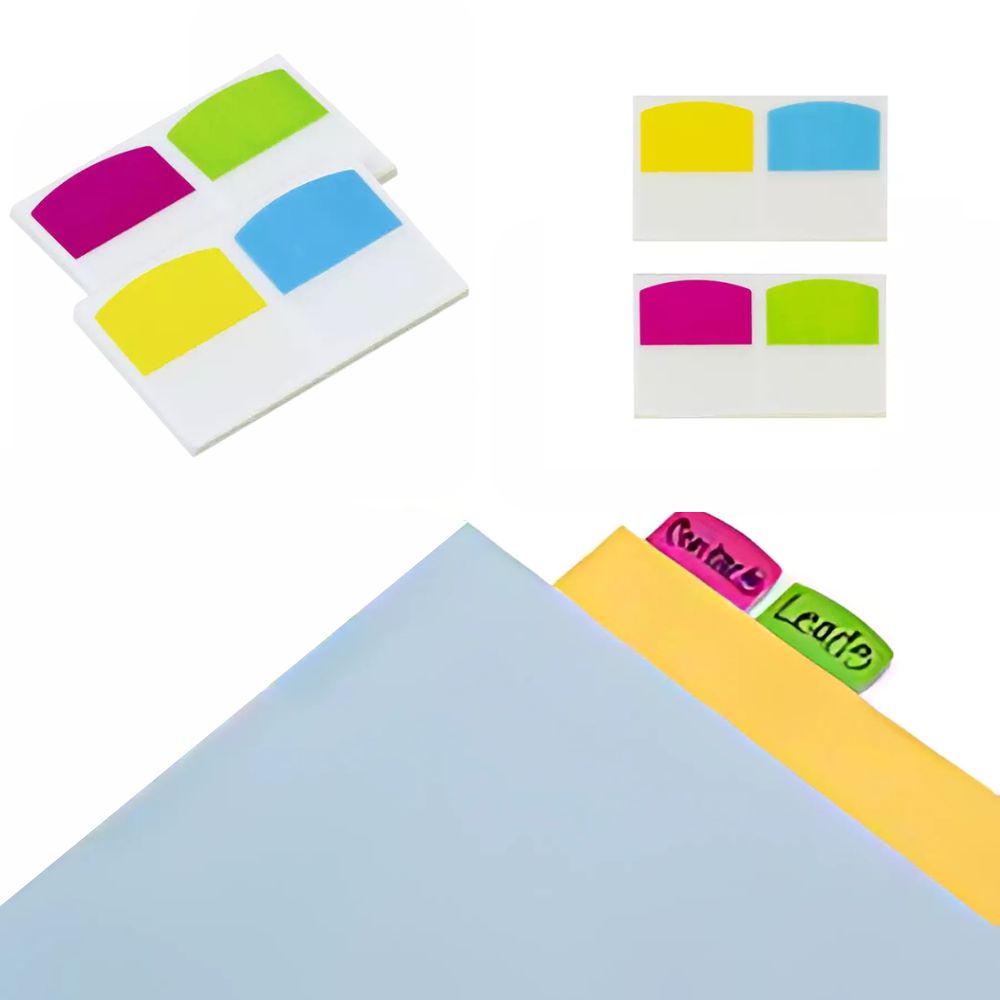 Banderitas Adhesivas Redi-Tag De Color 3.2 X 2.7 Cm Paquete C/48 Banderitas