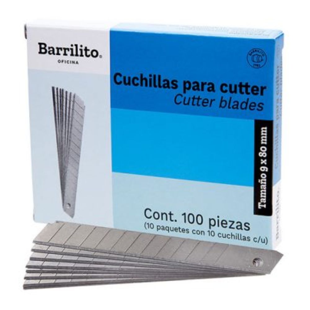 Cuchillas Barrilito Repuesto Grande