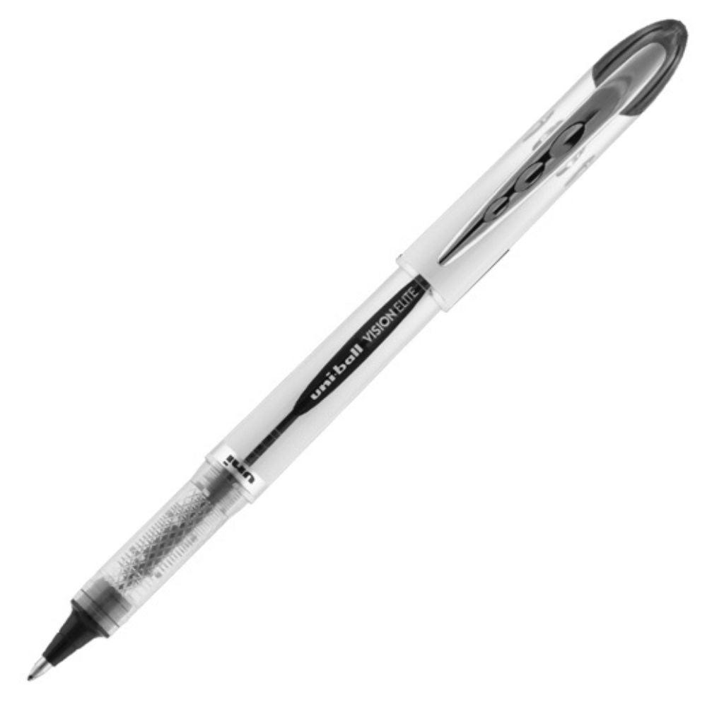 Bolígrafo Antifraude Mediano Uni-Ball Vision Elite 0.8 Mm Color Negro Y Azul Blíster - Colmenero Shop