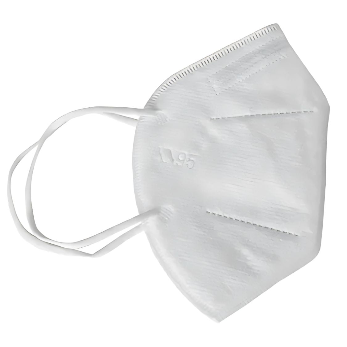 Cubrebocas KN95 color blanco paquete con50 pzas