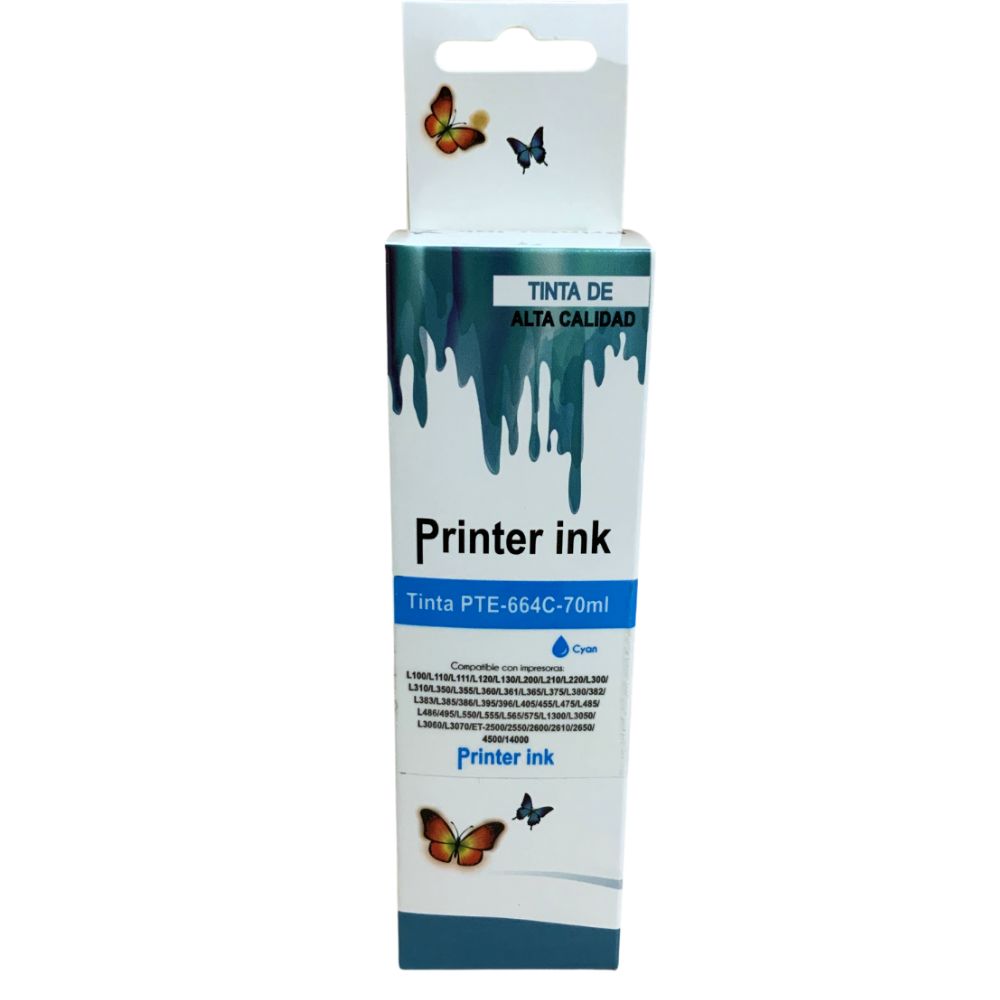 Tinta Compatible Pte-664-70ml