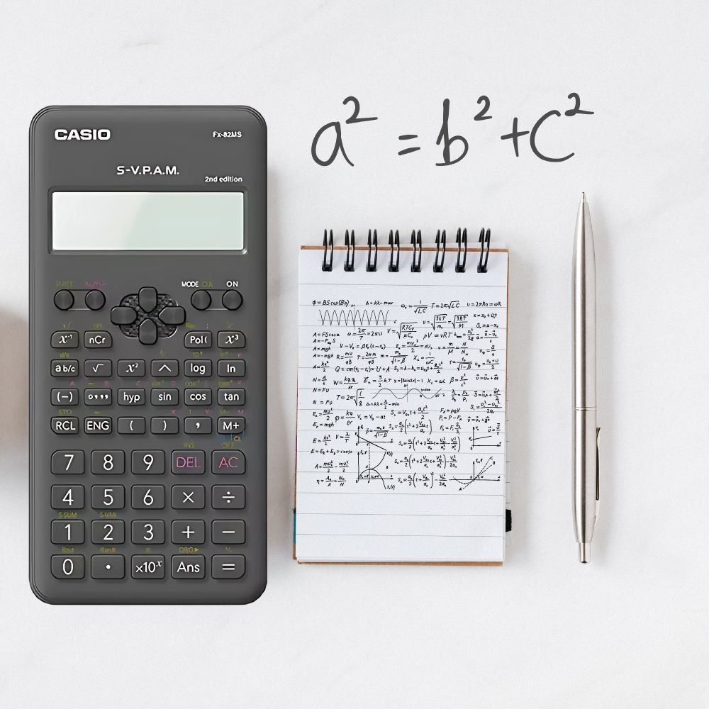 Calculadora científica 240 funciones CASIO 2 lineas en pantalla