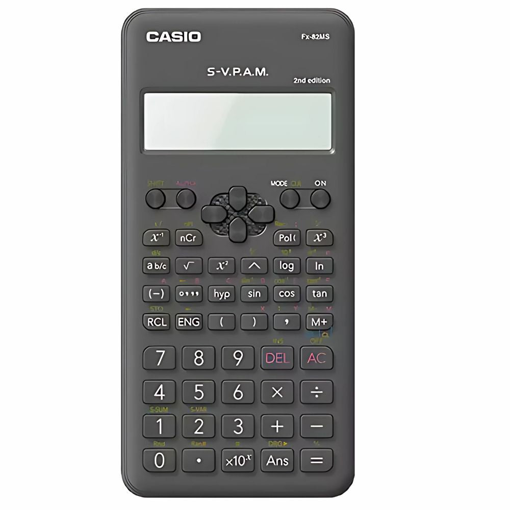 Calculadora científica 240 funciones CASIO 2 lineas en pantalla fx-82