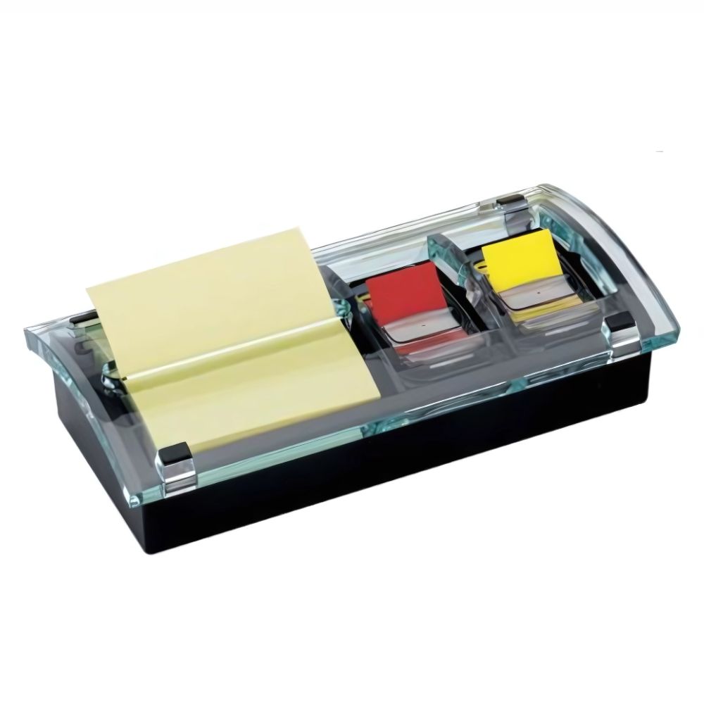 Despachador Post-it 3M DS100 con Notas Pop-Up y Banderitas