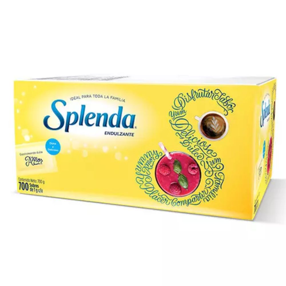 Endulzante splenda sin calorías 700 sobres