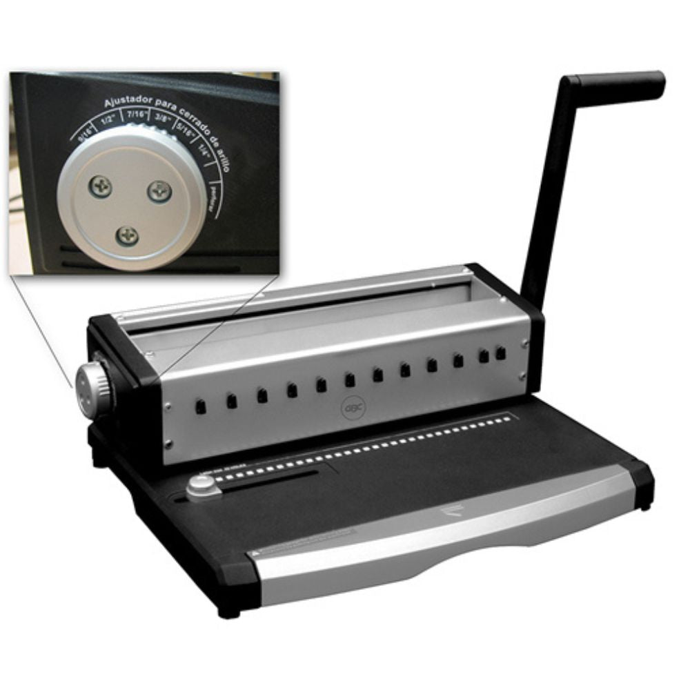 Engargoladora Wire Basic GBC Engargola con Arillo Metálico MX0030