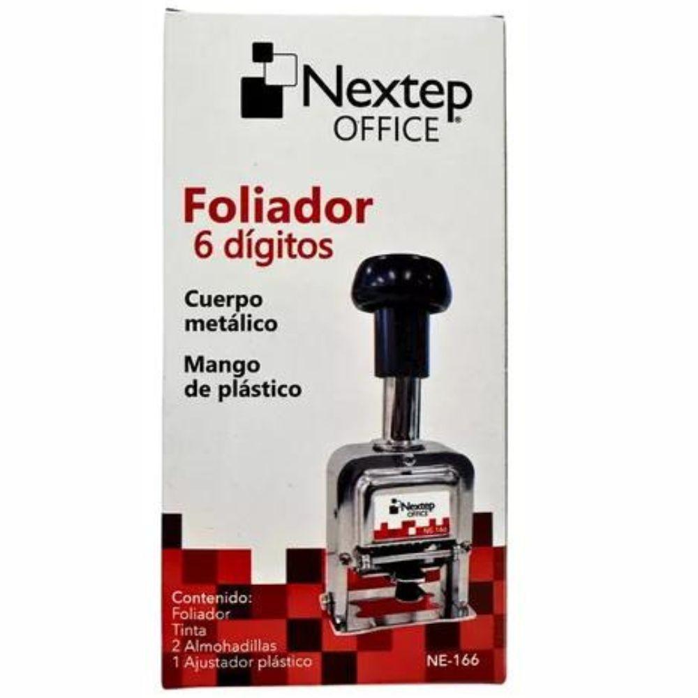 Foliador Nextep Acero 6 Dígitos - NE-166 Colmenero Shop