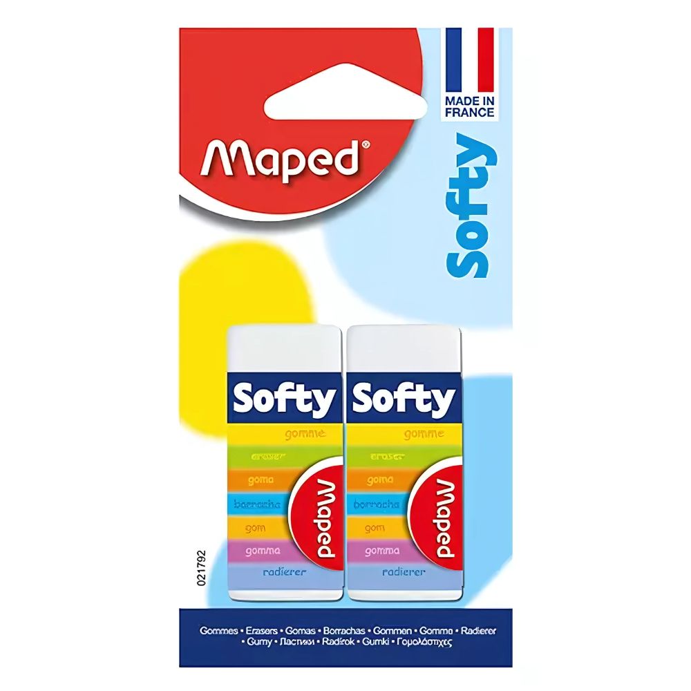 Goma Softy Maped Blíster Con 2 Piezas Tipo Migajón