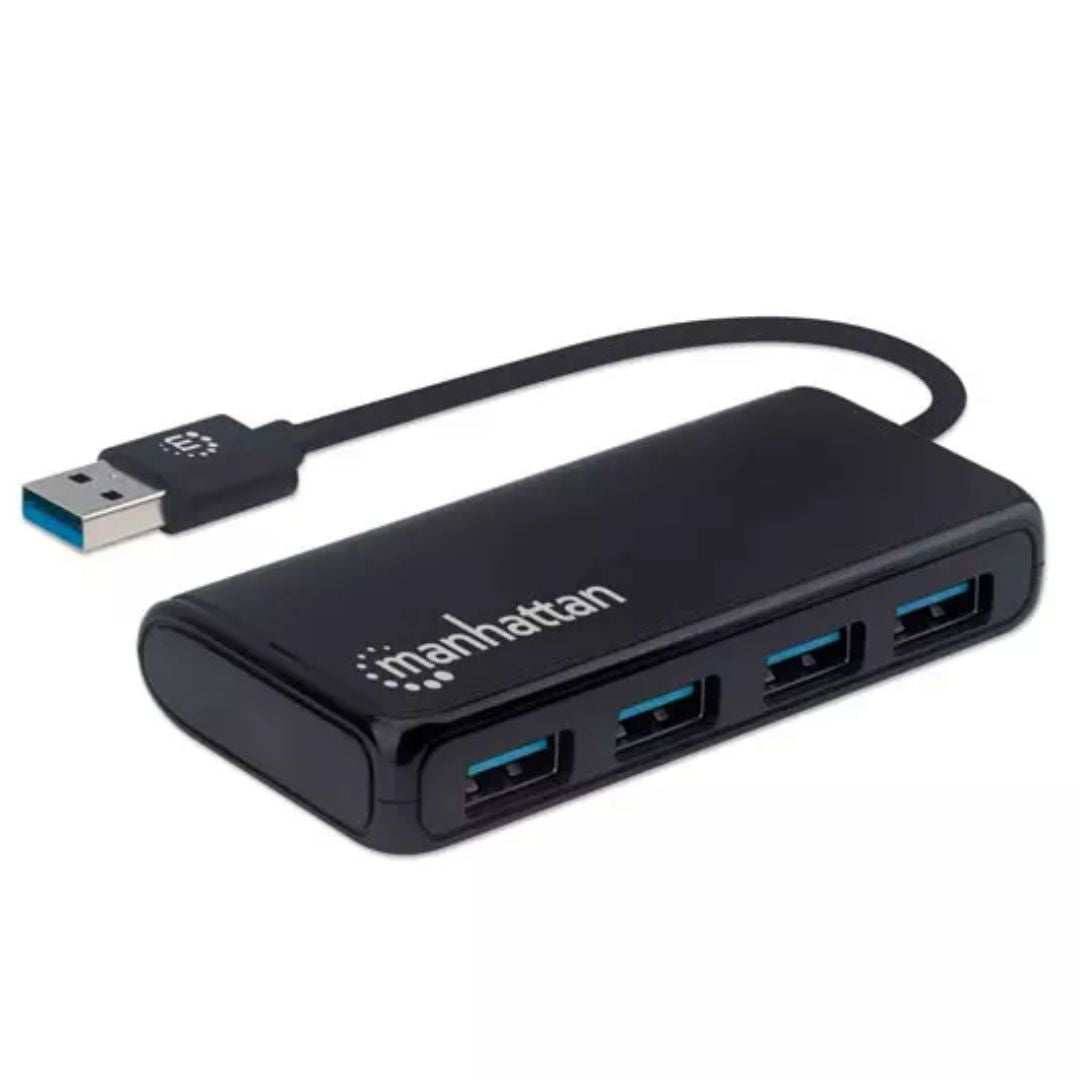 Hub Manhattan Usb 3.2 Gen 1 De 4 Puertos Usb 164900