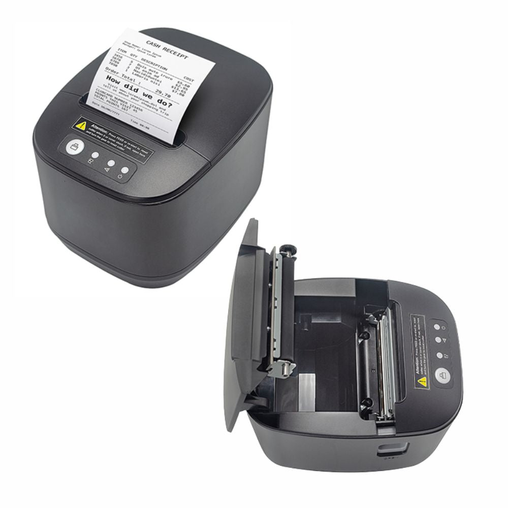 Mini Impresora Térmica Nextep 80mm USB RJ11 LAN con Cortador Automático