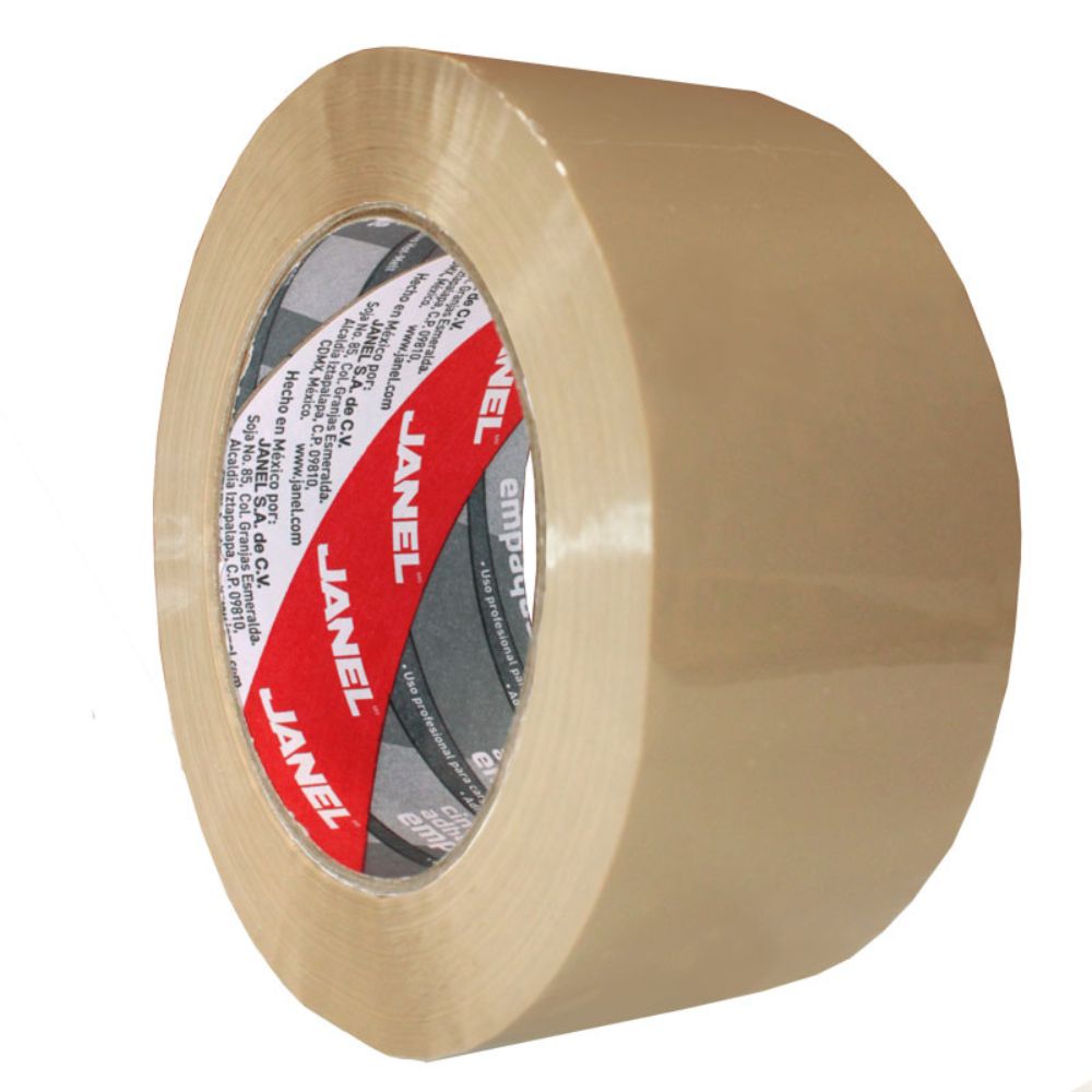 Cinta de Empaque Canela Janel 48X50 c/6 pz - Colmenero Shop