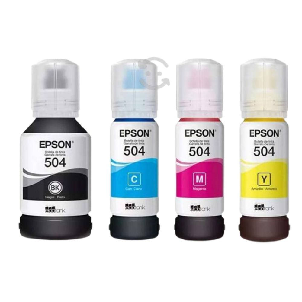 KIT CARTUCHOS DE TINTA EPSON T504 4 COLORES
