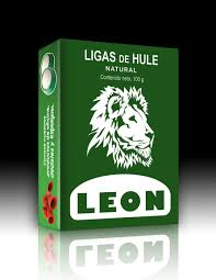 Ligas León Caja 100 grs Varias Medidas 12-18-33-64