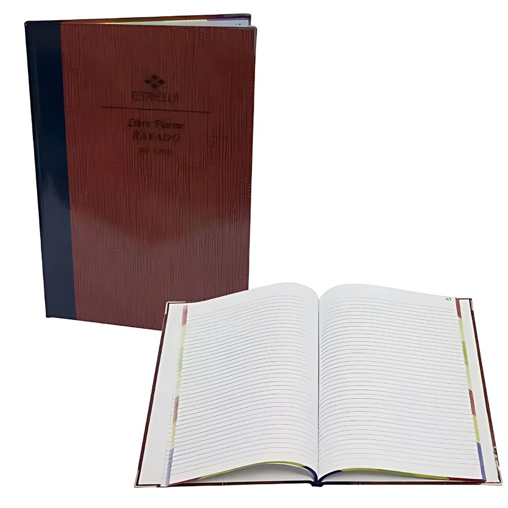 Libro Florete Forma Francesa 96 Hojas | Rayado Profesional | Colmenero.shop
