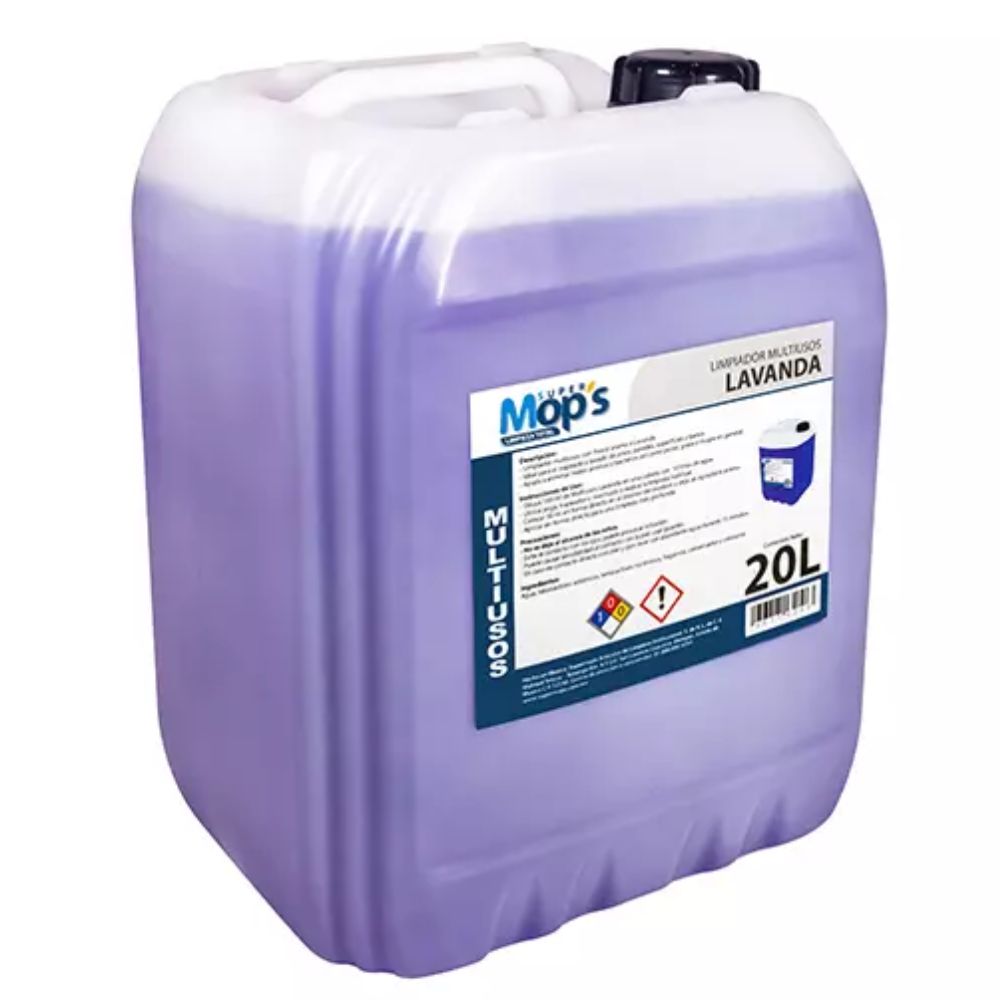 Limpiador Multiusos Super Mops Aroma lavanda 20 Lt.