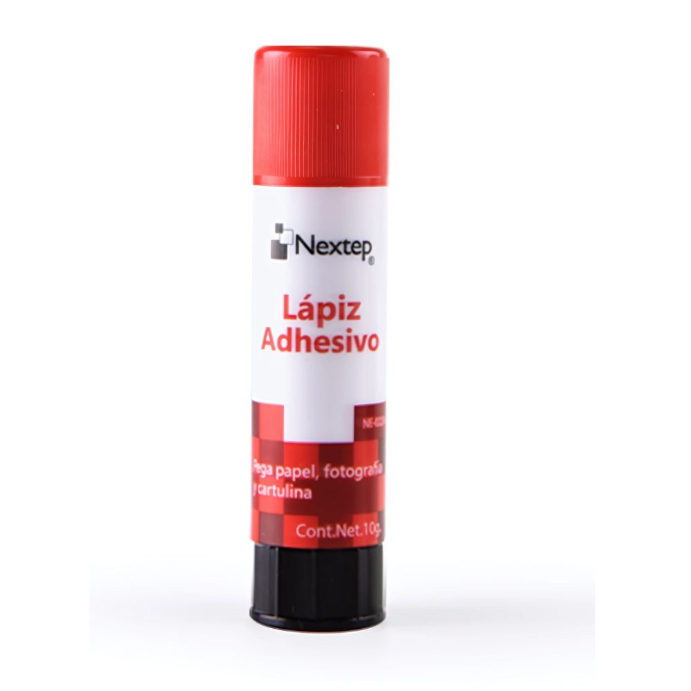 Lápiz Adhesivo Nextep 10g – Caja con 12 Piezas – No Tóxico