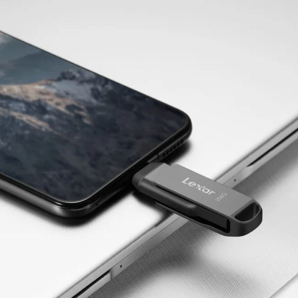 MEMORIA LEXAR TIPO 2 EN 1 C Y A JUMPDRIVE 128GB MAC Y PC