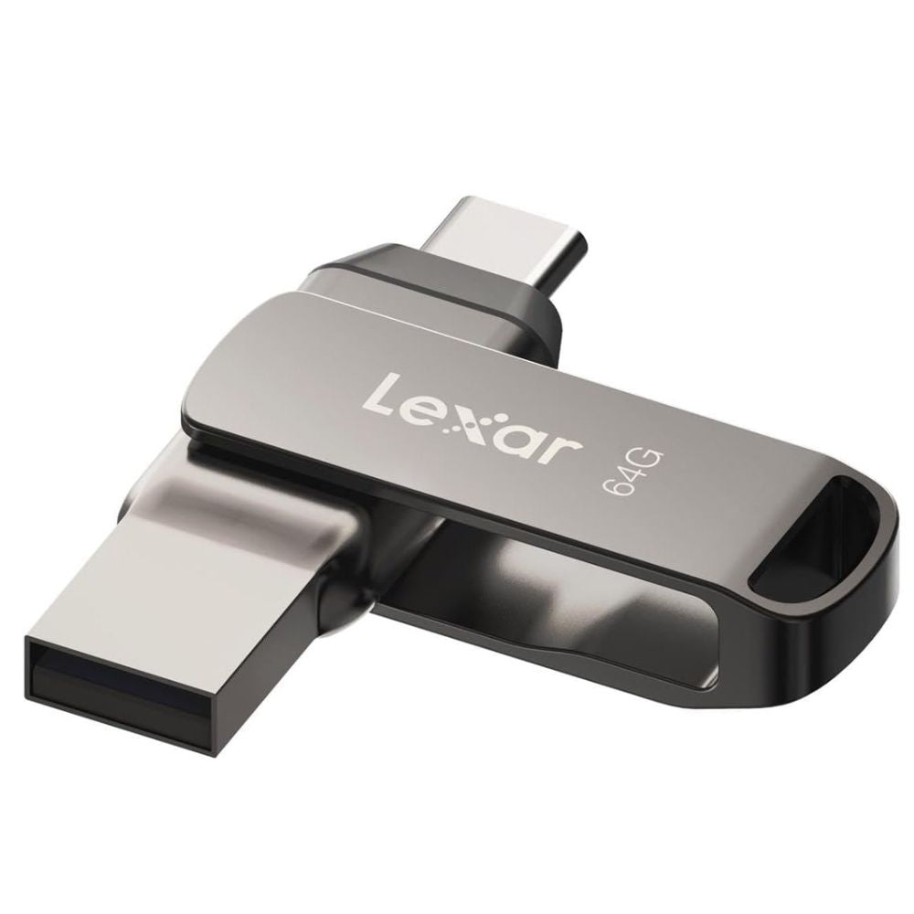 MEMORIA LEXAR TIPO 2 EN 1 C Y A JUMPDRIVE 64 GB MAC Y PC