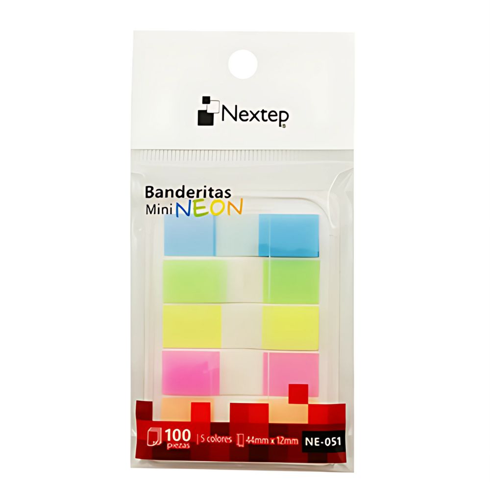 MINI BANDERITAS_NEXTEP_NE-051 4 COLORES NE-051