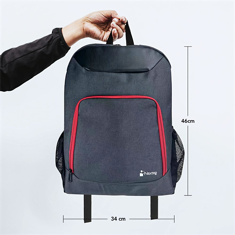 Mochila Nextep para Laptop 15 a 17" Core Gris/Negro COLMENERO