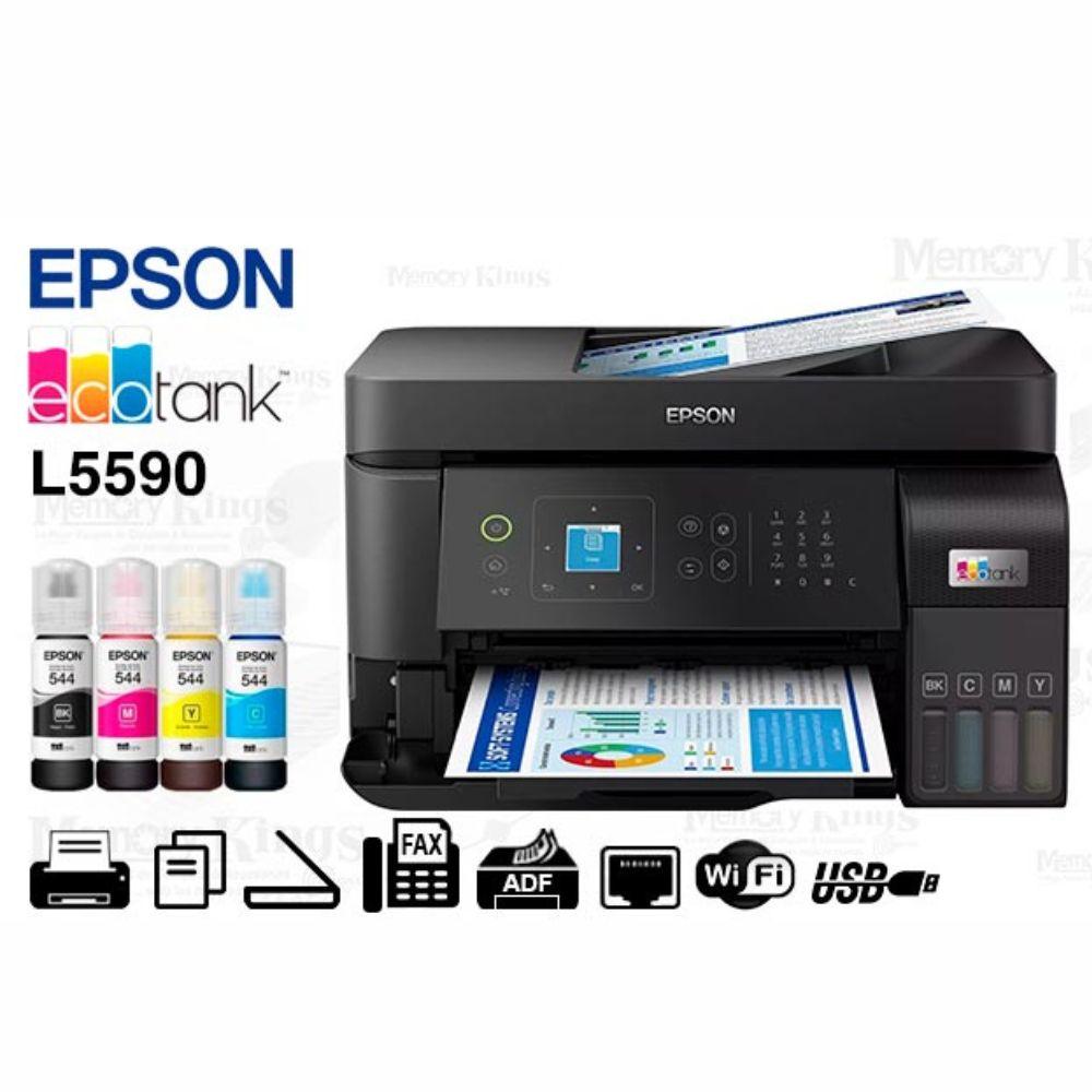 EImpresora Epson EcoTank L5590 Multifuncional | Wi-Fi, Escáner y Fax- Colmenero Shop