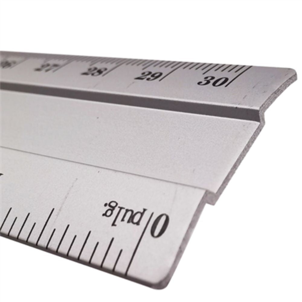 Regla Metálica Nextep 30 cm – Aluminio de Alta Precisión
