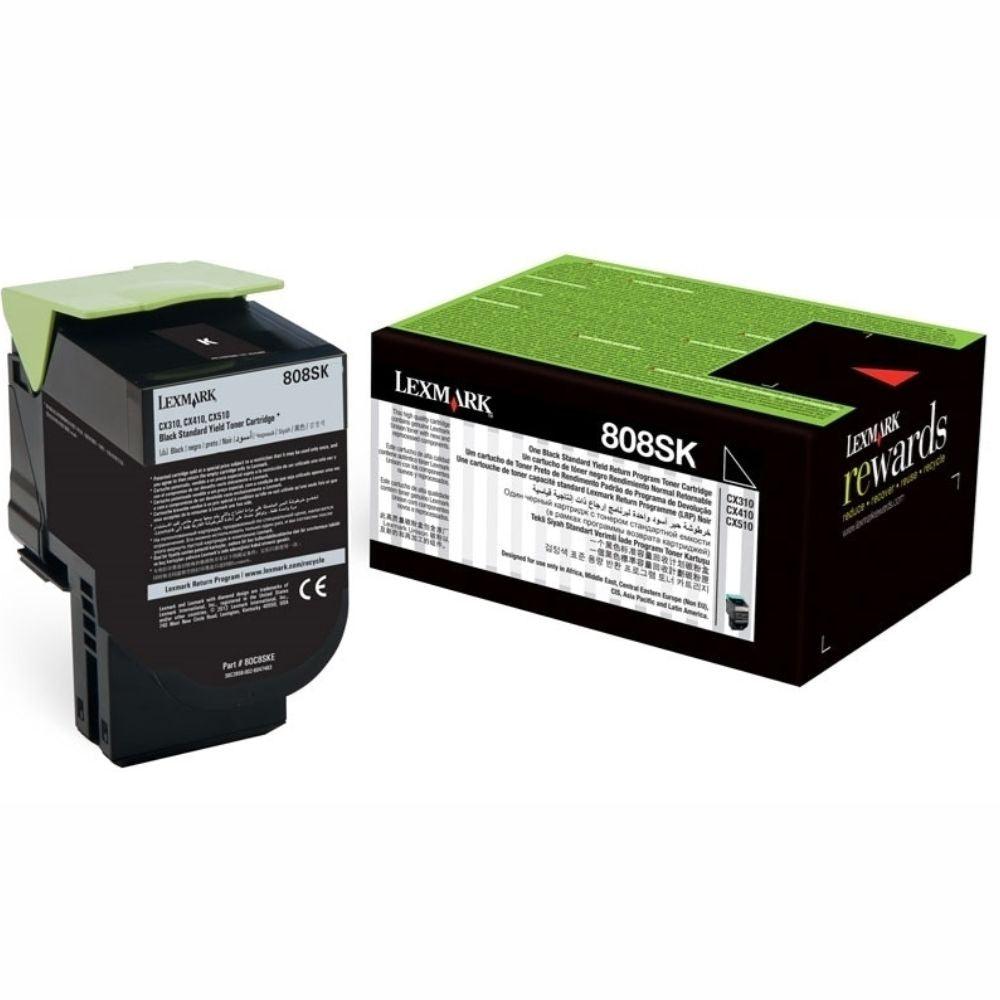Toner Lexmark 80C8SK0 Rendimiento Estandar Retorno - Colmenero Shop