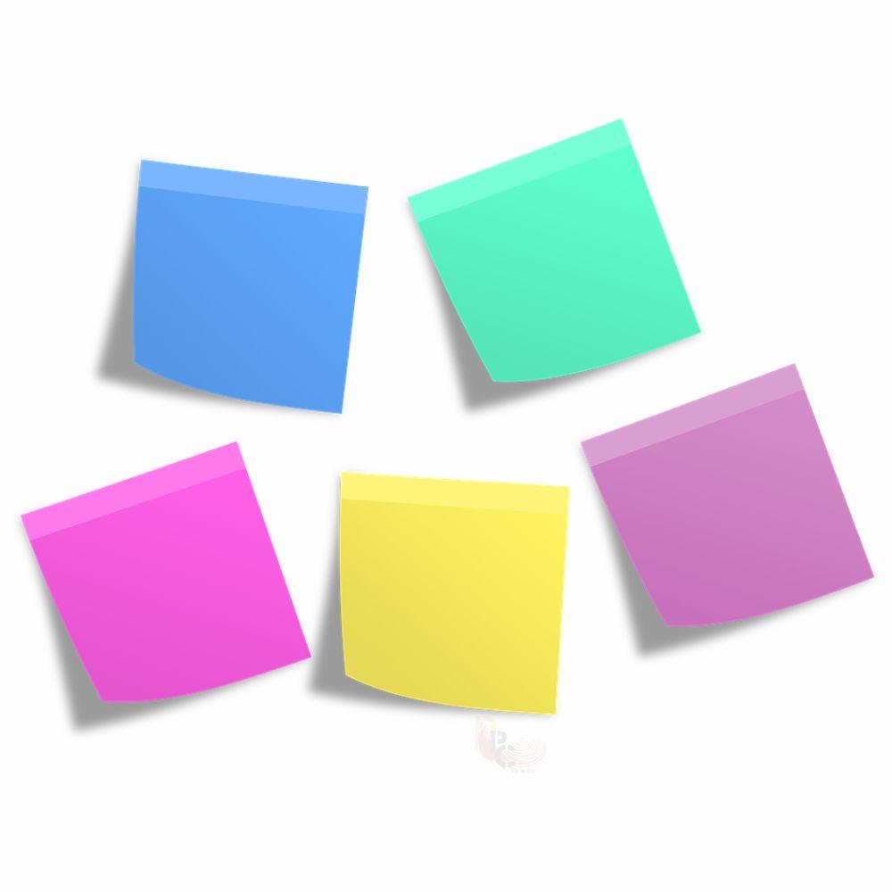 Notas Mod. 654-5uc Post-It Jaipur 3x3 Pulgadas, 5 Blocks Con 100 Hojas Cada Uno - Colmenero Shop