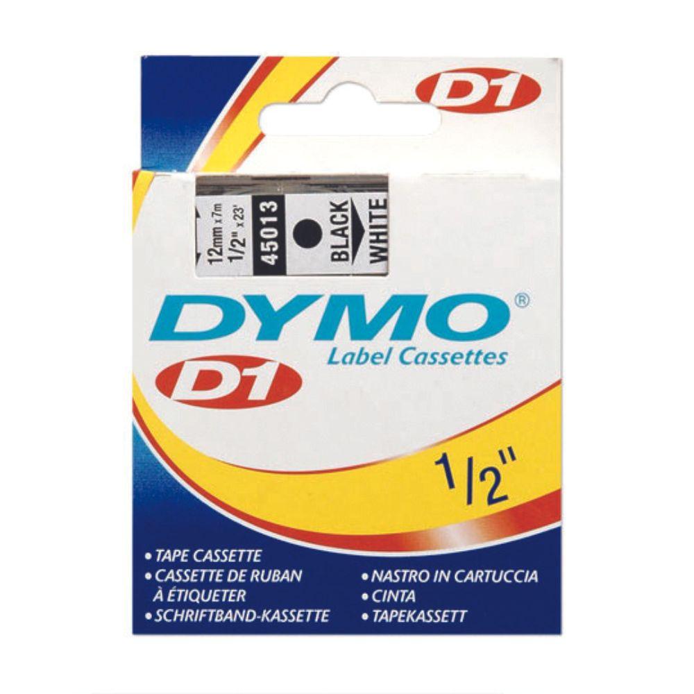 Cinta De Plastico P/Dymo Labelmanager Negro/Blanco - Colmenero Shop