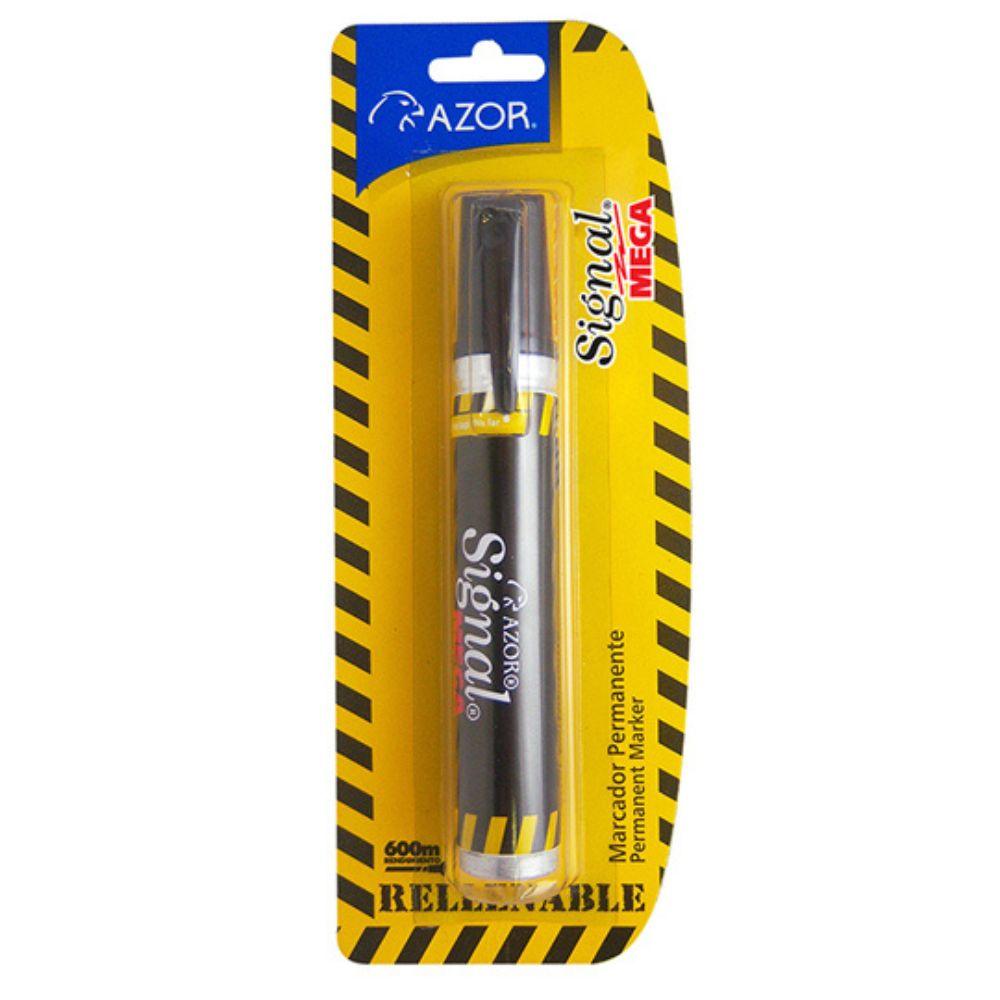 Marcador Permanente Signal Mega Punta Cincel 6 Mm Blíster - Colmenero Shop