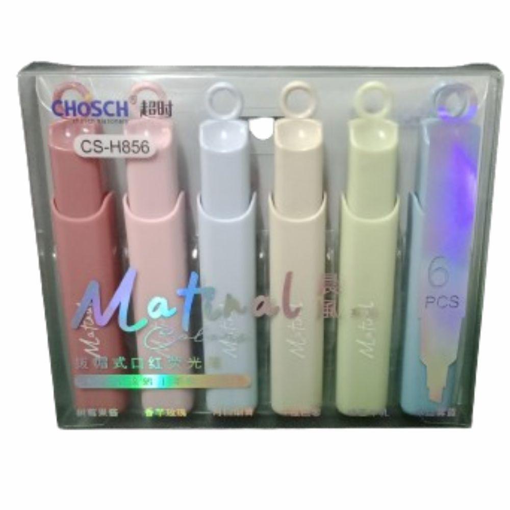 Marcatextos Color Pastel 6 Piezas - Colmenero Shop