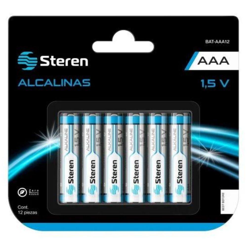 Pila Alcalina Aaa Steren Blíster 12 Piezas. - Colmenero Shop
