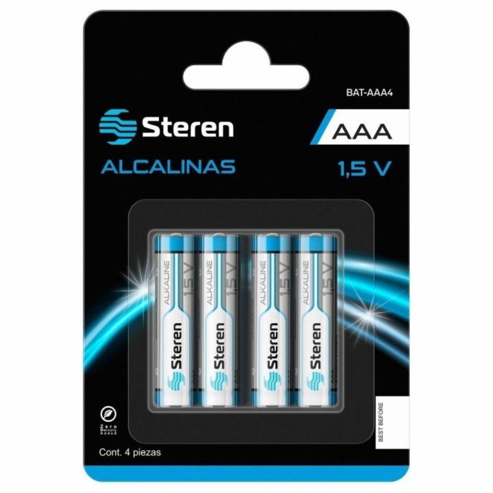 Pila Alcalina Aaa Steren Blíster De 4 Piezas - Colmenero Shop