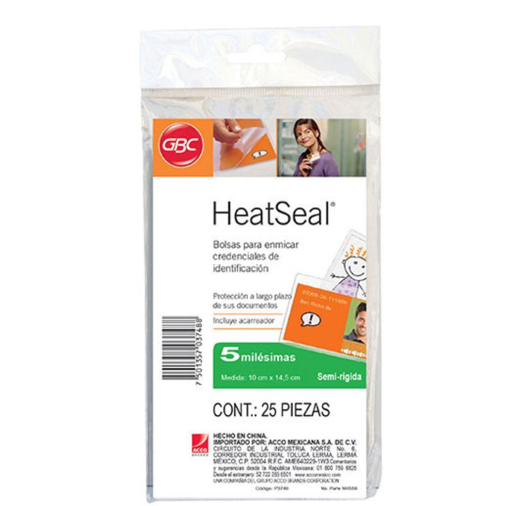 Mica Térmica Gbc Tamaño 10 X 14.5cm Forma Semi Rígida - Colmenero Shop