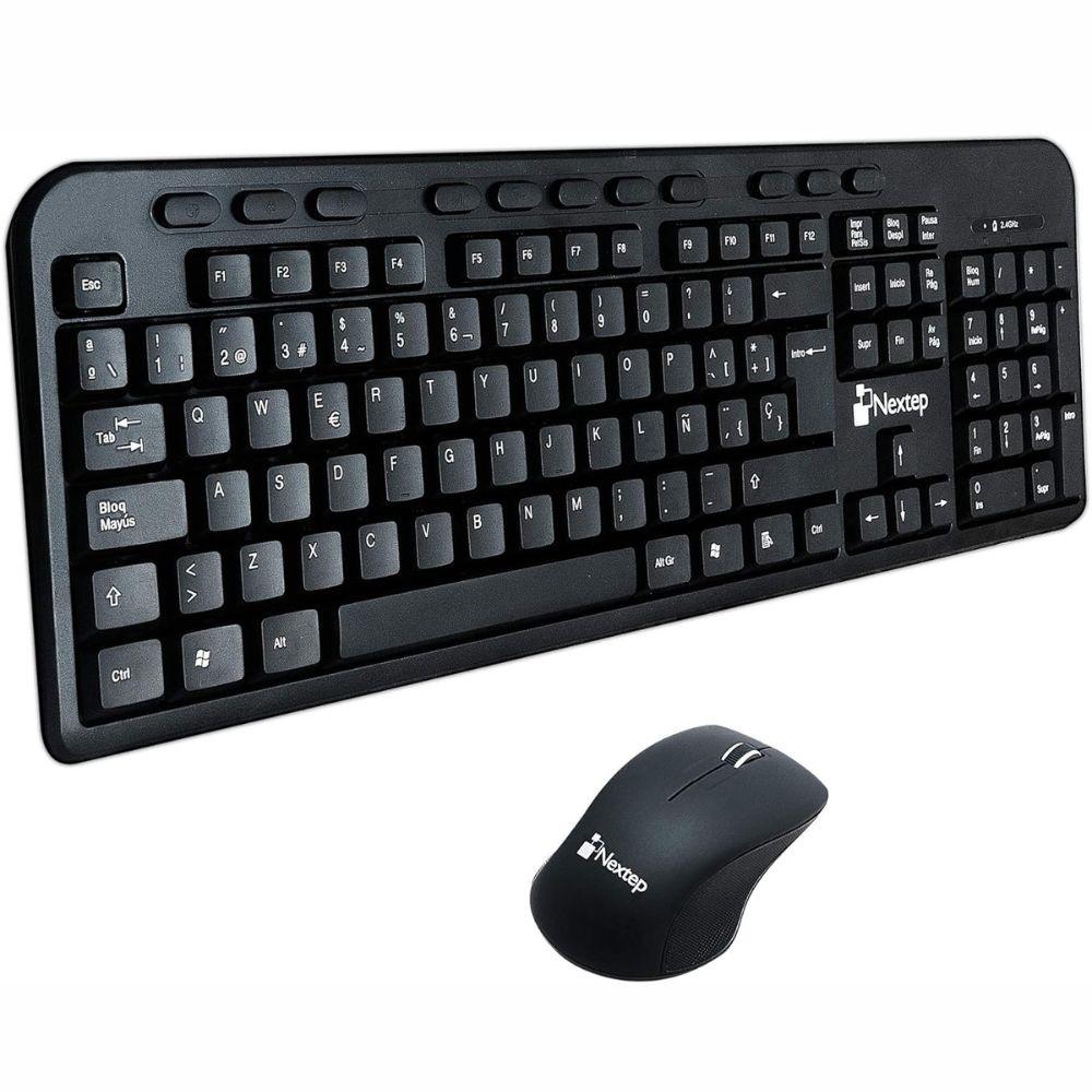 Teclado Y Mouse Nextep Inalámbrico USB Ne-415 - Colmenero Shop
