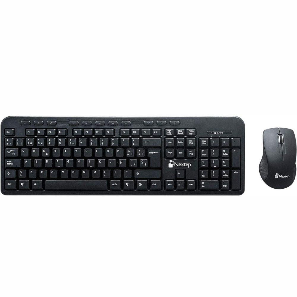 Teclado Y Mouse Nextep Inalámbrico USB Ne-415 - Colmenero Shop