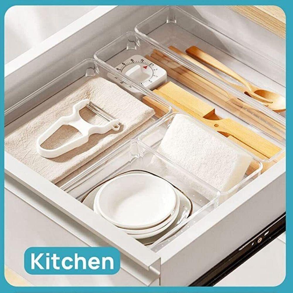 Organizadores Para Cajón Nextep Transparente Juego de 13 Pz Ne-623 - Colmenero Shop
