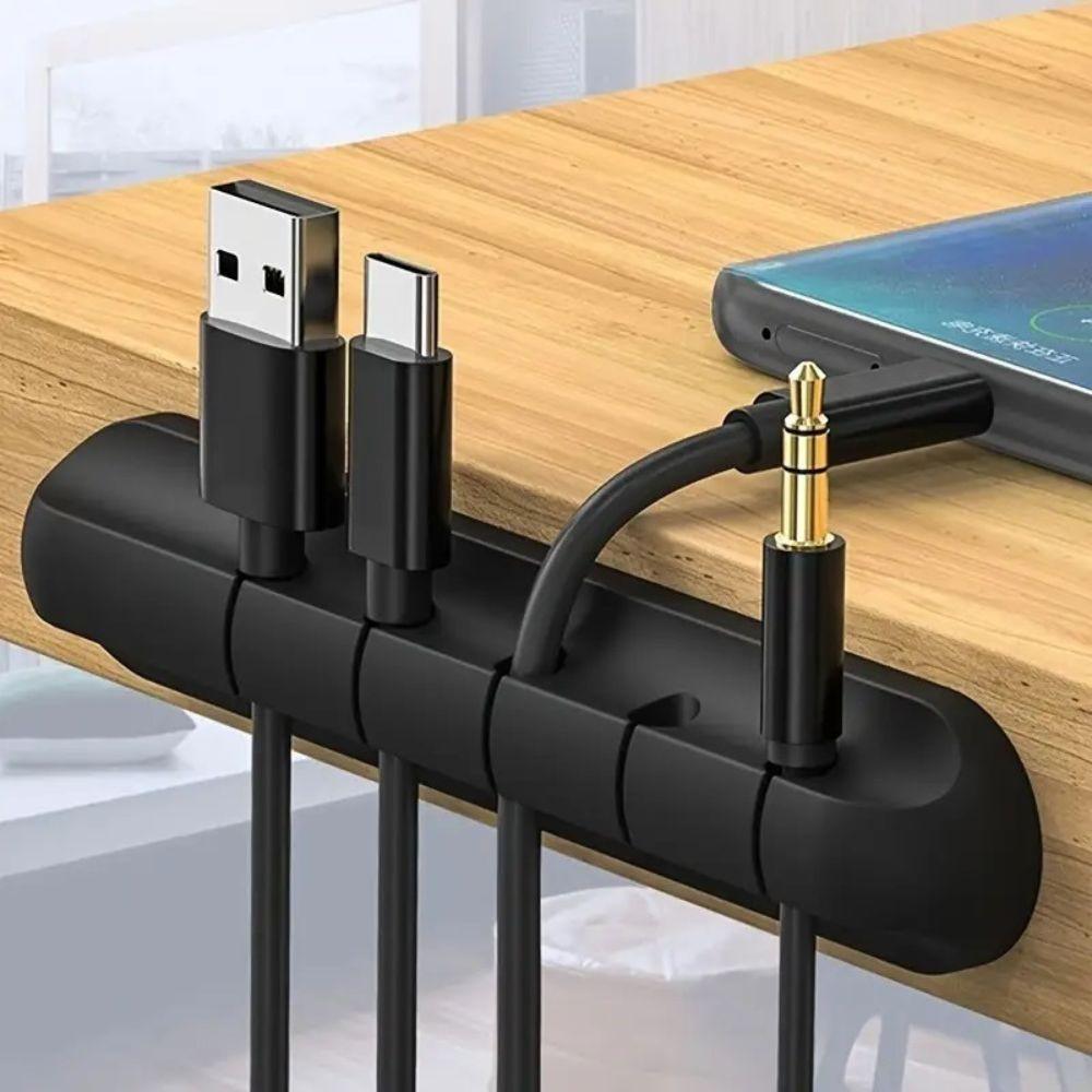 Soporte Organizado De Cables Usb, Conexión, Energia, Sonido - Colmenero Shop