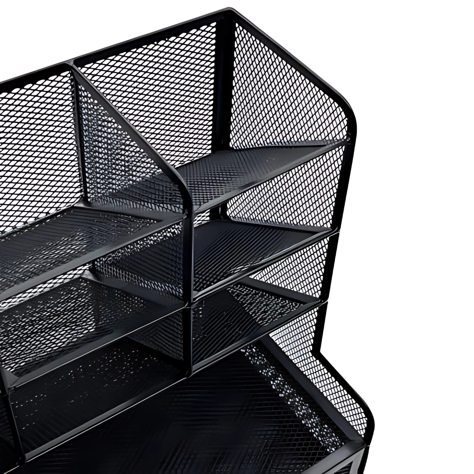 Organizador Nextep Malla Metálica Para Escritorio Multi Secciones Con Cajón - Colmenero Shop
