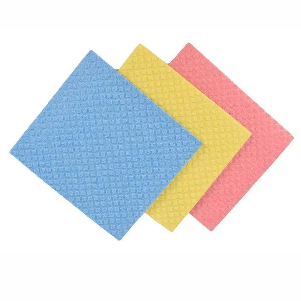 Tela Paño Esponja 3 Pack Multicolor 3m Scotch Brite - Colmenero Shop