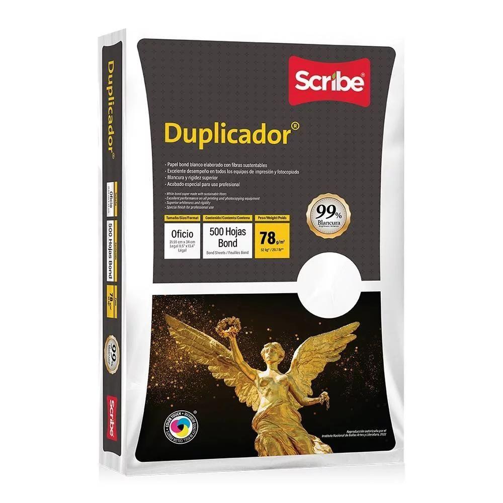 Papel Bond Scribe Duplicador Oficio Blancura 99% 78gr. - Colmenero Shop