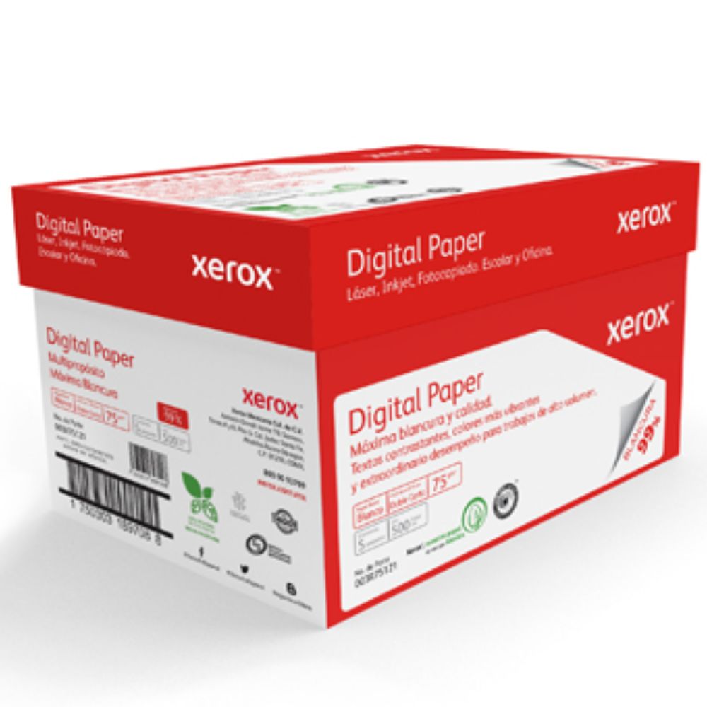 PAQ. PAPEL XEROX DOBLE CARTA C/500HJ