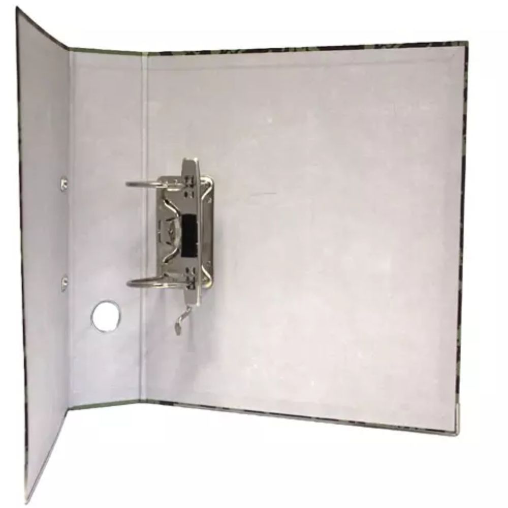 Registrador Oxford Verde Carta | 2 Arillos Marmoleado Profesional