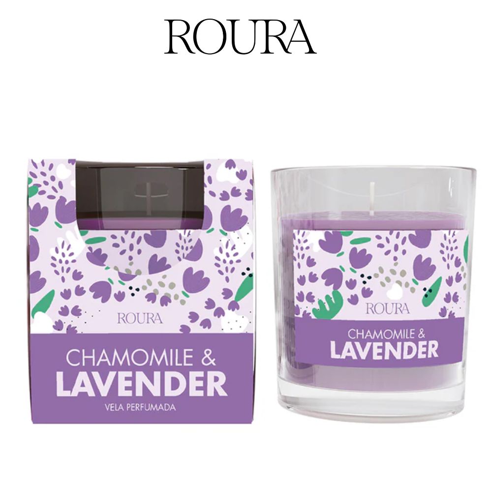 Vela Aromática ROURA Essential Collection Jazmin, Lavanda, Vainilla, Canela, Frutos Del Bosque
