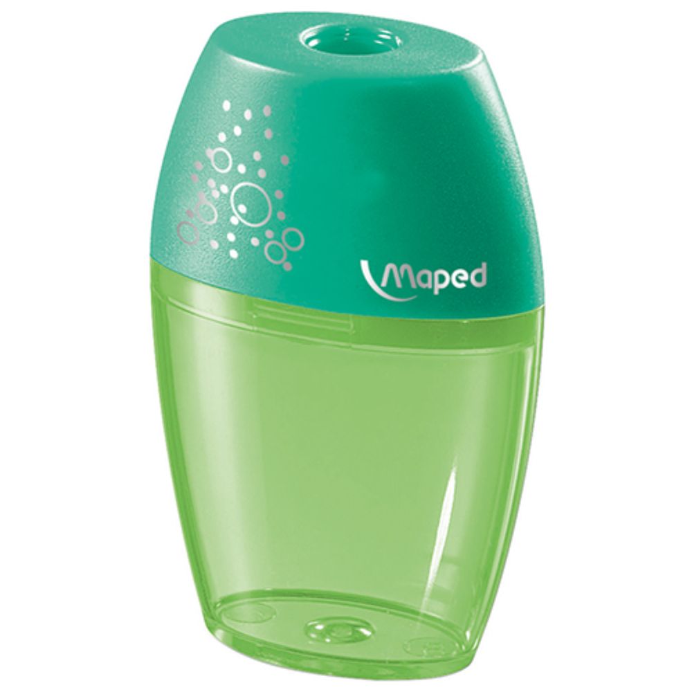 Sacapuntas Shaker Maped 1 Orificio 1 Pieza Colores Surtidos