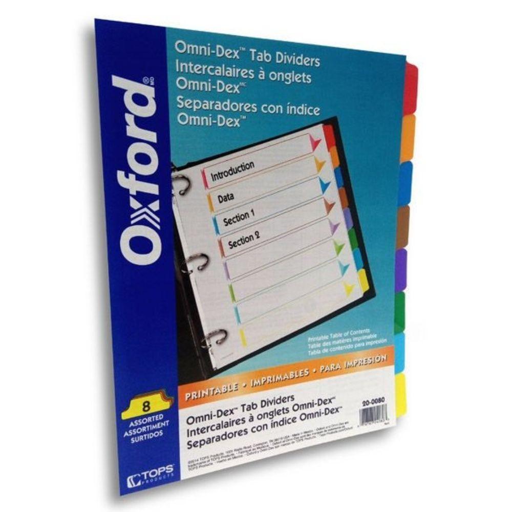 Juego De Separadores Omnidex Esselte - Colmenero Shop